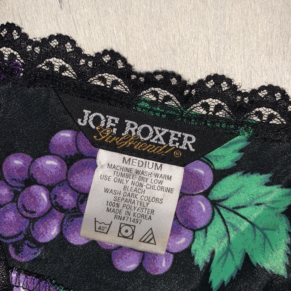 Vintage 90βs Joe Boxer Grape π Satin Slip Dress - Picture 7 of 12